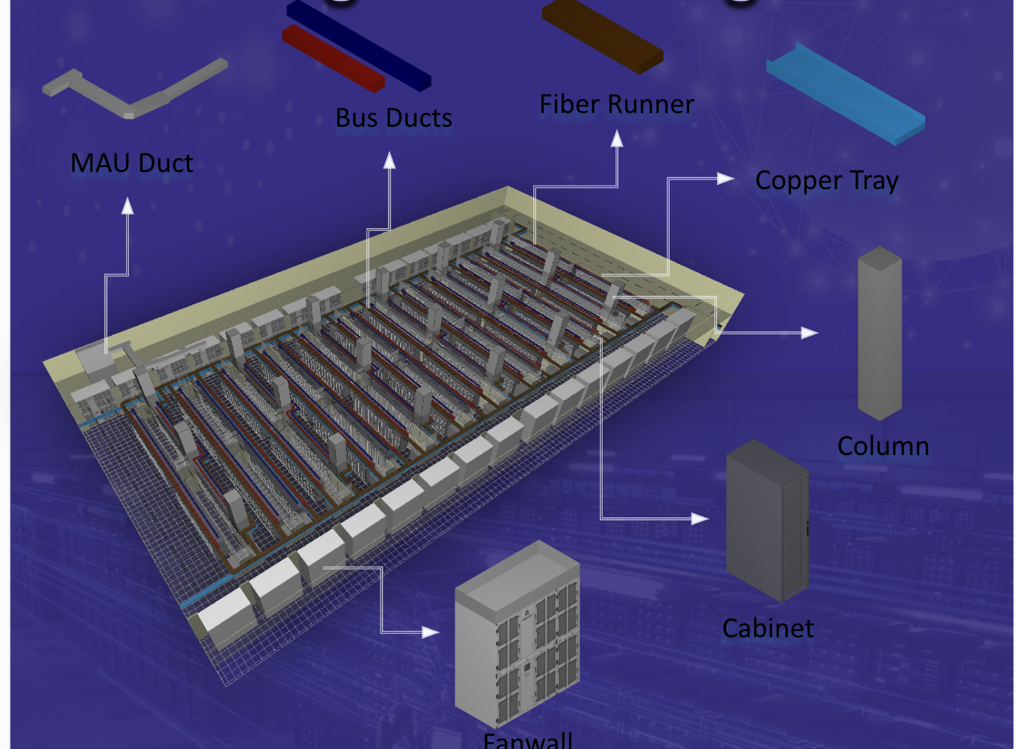 CFD Simulation Sample for Data Centers | Megagenix