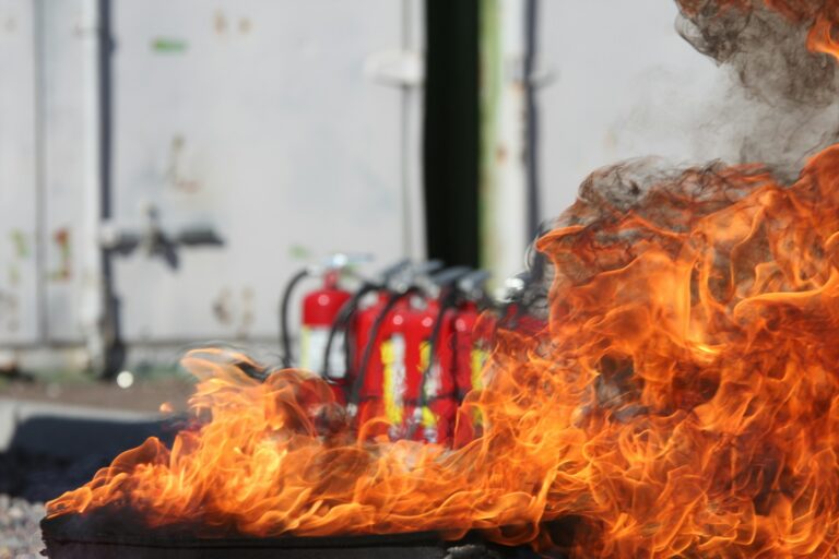 Fire and fire extinguishers