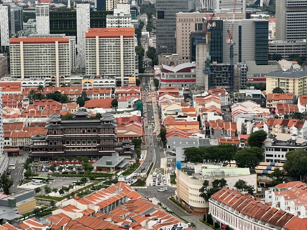 Retrofitting an Older Building in Singapore - Singapore cityscape with historic buildings